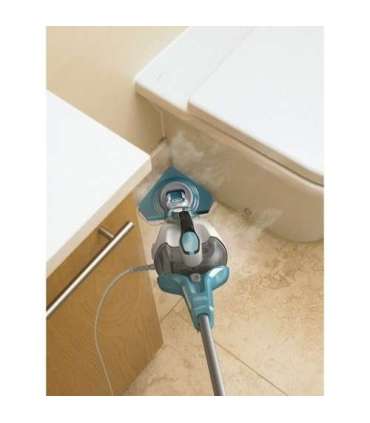 Black & Decker BHSM1610DSM Portable steam cleaner 0.5 L 1600 W Aqua colour, White