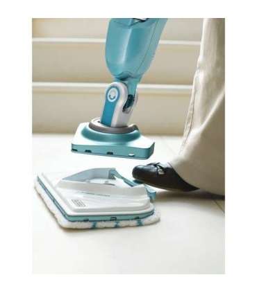 Black & Decker BHSM1610DSM Portable steam cleaner 0.5 L 1600 W Aqua colour, White