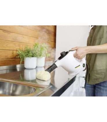 Kärcher SC 1 Cylinder steam cleaner 1200 W Black, White