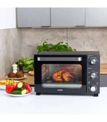 MPM MPE-14/T - Electric Oven with Thermo-circulation System, black