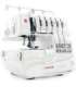 Overlock Singer 14T968 sewing machine, electric current, white