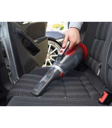 Black & Decker ADV1200 handheld vacuum Grey, Red Bagless