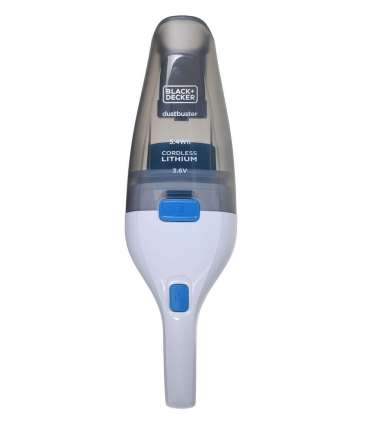 Black & Decker NVC115JL handheld vacuum Grey, White Bagless