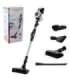 Bosch BBS711W stick vacuum/electric broom Bagless 0.3 L Black, Stainless steel, White
