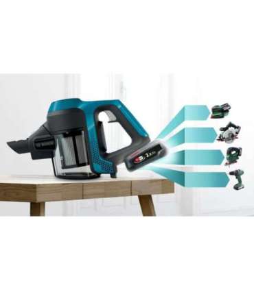 Bosch Serie 6 BBS611LAG stick vacuum/electric broom 2-in-1 stick vacuum Battery Dry Bagless 0.3 L Blue 2.5 Ah