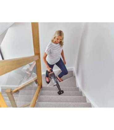 Shark Stratos 2-in-1 stick vacuum Battery Dry Bagless Black, Peach