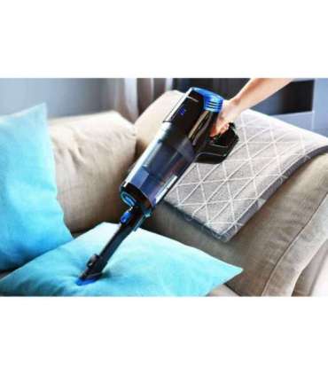 Blaupunkt VCH602BL stick vacuum/electric broom 2-in-1 stick vacuum Battery Dry Cyclonic Bagless 0.7 L 135 W Black, Blue