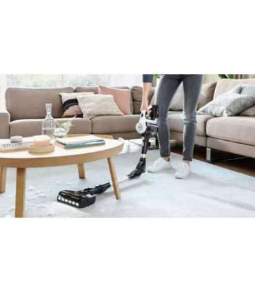 Bosch BSS711W stick vacuum/electric broom Battery Dry Bagless 0.3 L Black, Silver, White