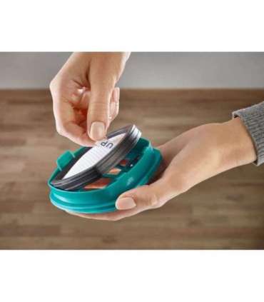 Leifheit PowerVac 2in1 2-in-1 stick vacuum Battery Dry Cyclonic Bagless Black, Blue, White