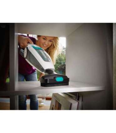 Leifheit PowerVac 2in1 2-in-1 stick vacuum Battery Dry Cyclonic Bagless Black, Blue, White