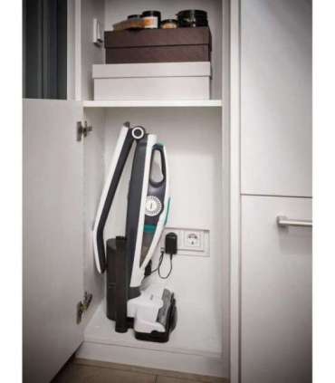 Leifheit PowerVac 2in1 2-in-1 stick vacuum Battery Dry Cyclonic Bagless Black, Blue, White