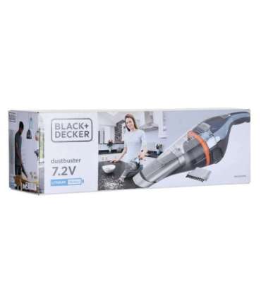 Black & Decker NVC220WBC handheld vacuum Blue, Chrome Bagless