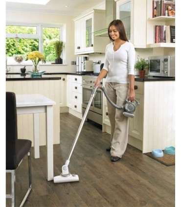 Black & Decker PD1820LF handheld vacuum Black, Chrome Bagless