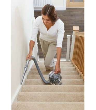 Black & Decker PD1820LF handheld vacuum Black, Chrome Bagless