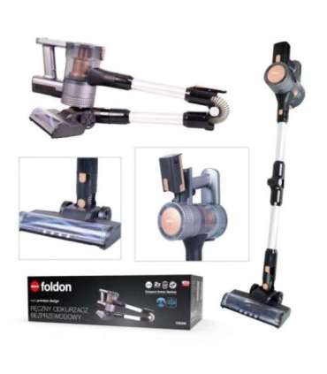 OB90 ELDOM, VESS upright vacuum cleaner, cordless, electric brush