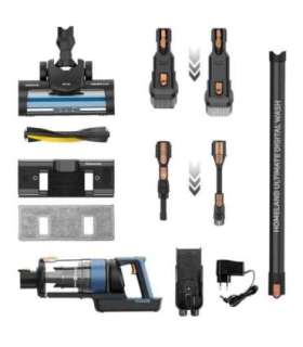 Cordless hoover with mop function Taurus Homeland Ultimate Digital Wash