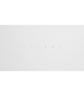 Bosch Serie 6 DWK65DK20 cooker hood Wall-mounted White 430 m3/h A