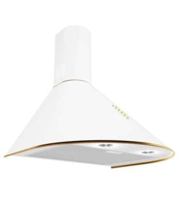 Chimney Hood Akpo WK-4 Dandys GOLD 60 cm 450 m3/h, White