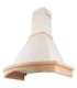 Akpo WK-4 Rustica Nova 60 Chimney Hood Beige, Brown