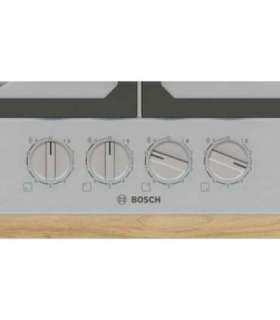 Bosch Serie 6 PCH6A5I90 hob Stainless steel Built-in 60 cm Gas 4 zone(s)