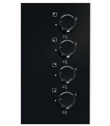 Electrolux EGG6407K Black Built-in 59 cm Gas 4 zone(s)