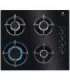 Electrolux EGG6407K Black Built-in 59 cm Gas 4 zone(s)