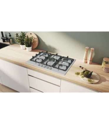 Bosch Serie 4 PGQ7B5K90 hob Stainless steel Built-in 75 cm Gas 5 zone(s)