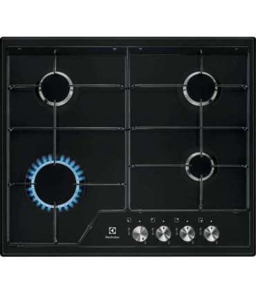 Electrolux EGS6424K hob Black Built-in 60 cm Gas 4 zone(s)