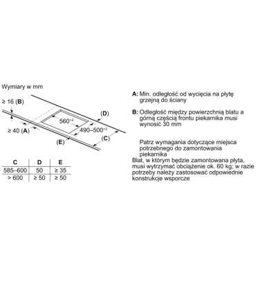 BOSCH induction hob PVQ61CHB1E mat