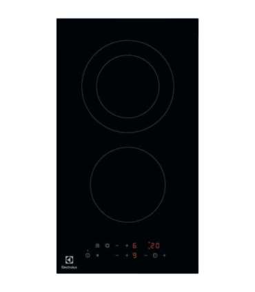 Electrolux LHR3233CK hob Black Built-in Ceramic 2 zone(s)