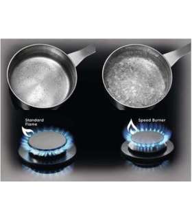 Electrolux EGS6436RK Black Built-in Gas 4 zone(s)