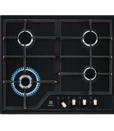 Electrolux EGS6436RK Black Built-in Gas 4 zone(s)