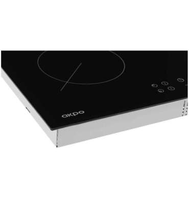 Ceramic hob Akpo PKA 58008/2 black 4 zone(s)
