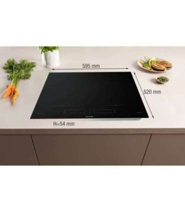 Gorenje GI6432BCWF Black Built-in 60 cm Zone induction hob 4 zone(s)