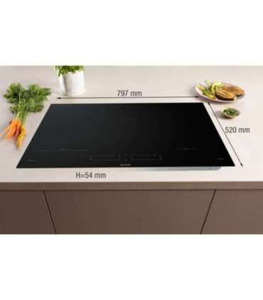 Gorenje GI8432BSCWF Black Built-in 60 cm Zone induction hob 4 zone(s)