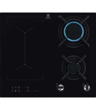 Induction-gas hob ELECTROLUX KDI641723K 800 Mixed 60 cm Black