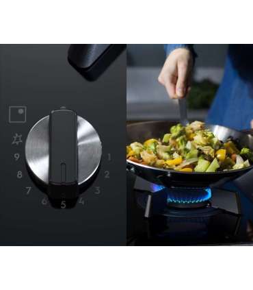 Induction-gas hob ELECTROLUX KDI641723K 800 Mixed 60 cm Black