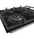 Gorenje GTW641EB hob Black Built-in 60 cm Gas 4 zone(s)