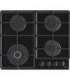 Gorenje GTW641EB hob Black Built-in 60 cm Gas 4 zone(s)
