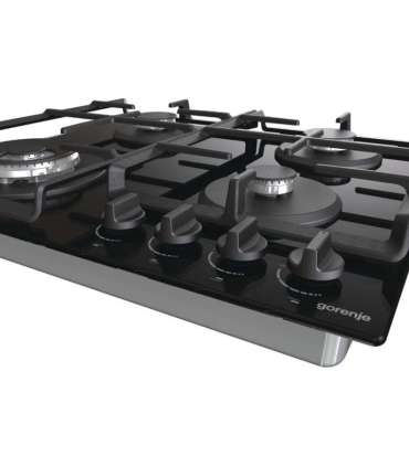 Gorenje GTW641EB hob Black Built-in 60 cm Gas 4 zone(s)
