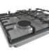 Gorenje G642ABX hob Stainless steel Built-in 60 cm Gas 4 zone(s)