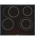 Bosch Serie 8 PKN675DP1D hob Black, Stainless steel Built-in Ceramic 4 zone(s)