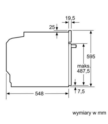 Siemens iQ500 HR538ABS1 oven 71 L Black
