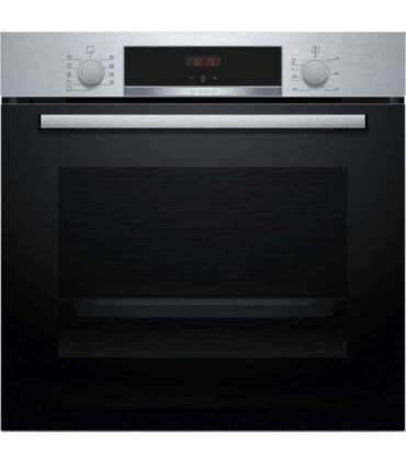 BOSCH HBA514BS3 oven + BOSCH HEZ538000 single-level telescopic runners