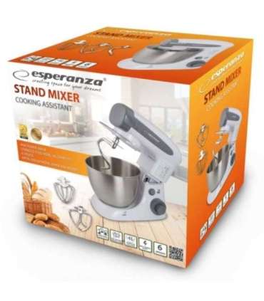 Esperanza EKM024 mixer Stand mixer 800 W Grey
