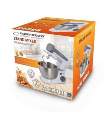Esperanza EKM024 mixer Stand mixer 800 W Grey