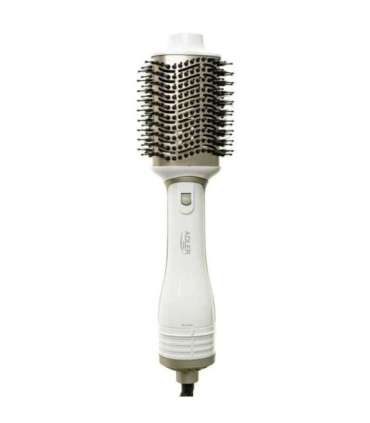 ADLER AD 2027 white hair dryer and curling iron