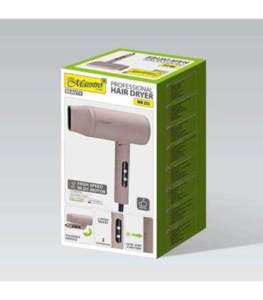 Maestro MR-232 Hair dryer 2000 W Pink