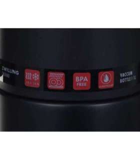 ZWILLING THERMO (39500-514-0) Thermo jug with a mug 1 liter Stainless steel Black