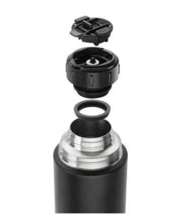 ZWILLING THERMO (39500-514-0) Thermo jug with a mug 1 liter Stainless steel Black